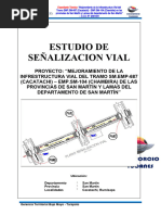 Estudio de Señalización Cacatachi