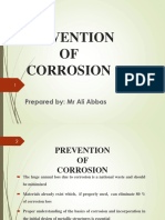 Corrosion Prevention