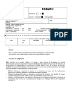 Examen: Etudiant (E)