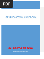 Ges Promotion Handbook