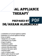 Occlusal Appliance Therapy 8