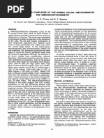 Lymphoglandular Complexes of The Normal Colon Histochemistry and Immunohistochemistry