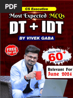 Most Expected MCQs DT & IDT by VG Sir Assure Your 60+ Marks 1