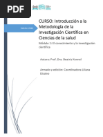 Kennel B.La Investigación Científica en Ciencias de La Salud