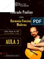 AULA 3 Curso Harmonia Conrado Paulino Acervo Violao Brasileiro