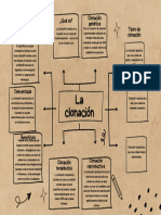 Grafico Mapa Conceptual Creativo Doodle Negro