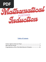 Further Proof by Mathematical Induction