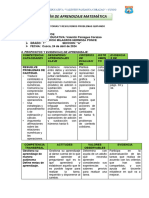 Sesión de Aprendizaje Matemática