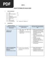 Plan de Tutorial de Aula Secundaria Original