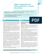 Les Obstacles Aortiques Congénitaux Sous Valvulaires - Résultats Opératoires Et À Moyen Terme (Série de 128 Patients)