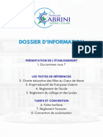 2024 2025 Dossier Presentation Secondaire