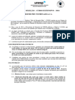 Edital Vestibulinho 2024 - Precisa Editar - Documentos Google