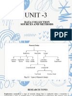 Unit-3 DATA COLLECTION SOURCES AND METHODS