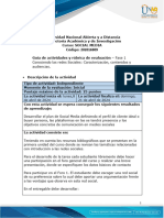 Guía de Actividades y Rúbrica de Evaluación - Unidad 1 - Fase 1 - Conociendo Las Redes Sociales Caracterización, Contenidos y Audiencias