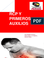 RCP y Primeros Auxilos.