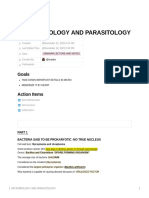 Microbiology and Parasitology