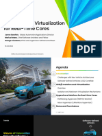 Isolation and Virtualization Solutions For Automotive Real Time Processors