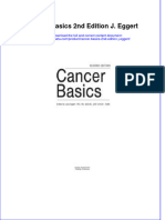 Cancer Basics 2Nd Edition J Eggert Online Ebook Texxtbook Full Chapter PDF