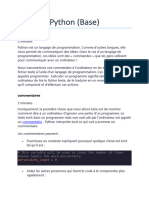 Python (Cours) PDF