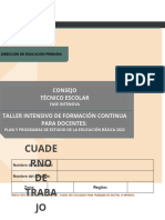 Cuaderno de Trabajo Fase Intensiva CTE 22-23