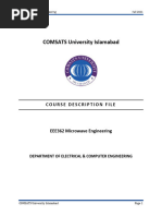 EEE362 Microwave Engineering