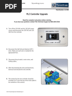 Thissen LEV PLC Controller Upgrade 9.5.12