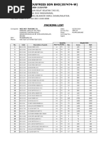 Packing List 100524