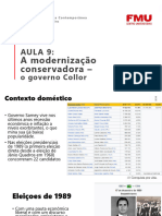 (Slides) Aula 9 - A Modernização Conservadora