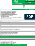 Lista de Chequedo de Residuos