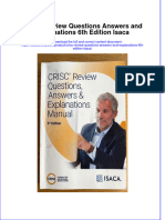 Ebook Crisc Review Questions Answers and Explanations 6Th Edition Isaca Online PDF All Chapter