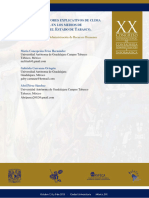 Odelo de Factores Explicativos de Clima Organizacional en Los Medios de Comunicación Del Stado de Abasco