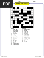 Xbsgmath Crossword Puzzlexbsg