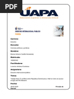 Trabajo Final, Derecho Internacional Público, Bismar Castillo