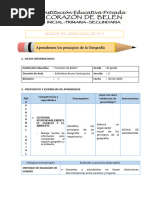 Geografia... Sesión N°1 - Aprendemos Los Principios de La Geografía