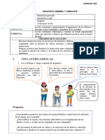 3° y 4°° TUTORIA ACTIVIDAD 1 U3