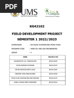 Field Development Project Report 1 Gaspol