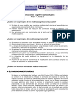 1 Aproximaciones Cognitivo Conductuales Lec1