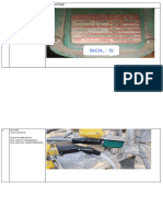 Nameplate Data of Solenoid