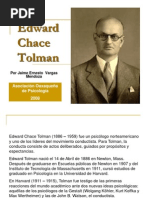 Biografia Edward Chace Tolman