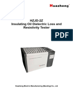 HZJD-2Z Insulating Oil - User Manual