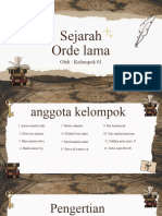 Sejarah Ordelama