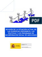 Informe Evidencias, Políticas y Programas de Incorporación Social en Adicciones (11.12.23)