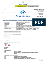 Blue Ocean Coolant MSDS Eng