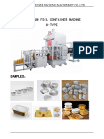 Aluminium Foil Container Machine 1