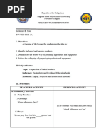 FSM5 - Lesson Plan 1