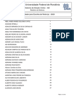 Lista Preliminar Votantes Consulta Reitoria 2020