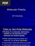 Molecular Polarity