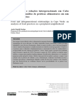 Alimentacao e Relacoes Intergeracionais em Cabo Ve