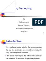 Quantity Surveying