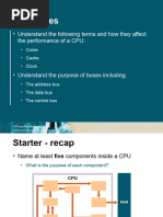 T2 CPU Performance and Buses